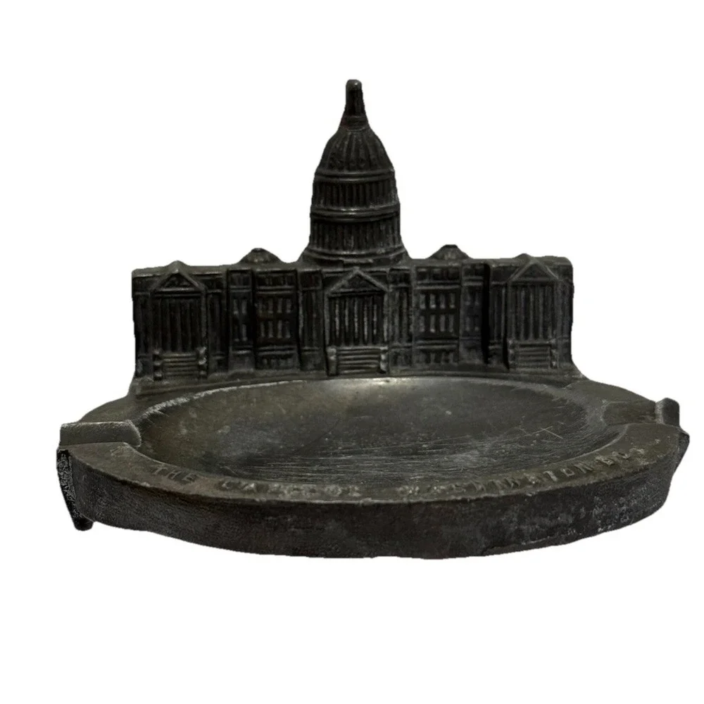 Washington DC Souvenir Ashtray – Vintage‎ Capitol Building